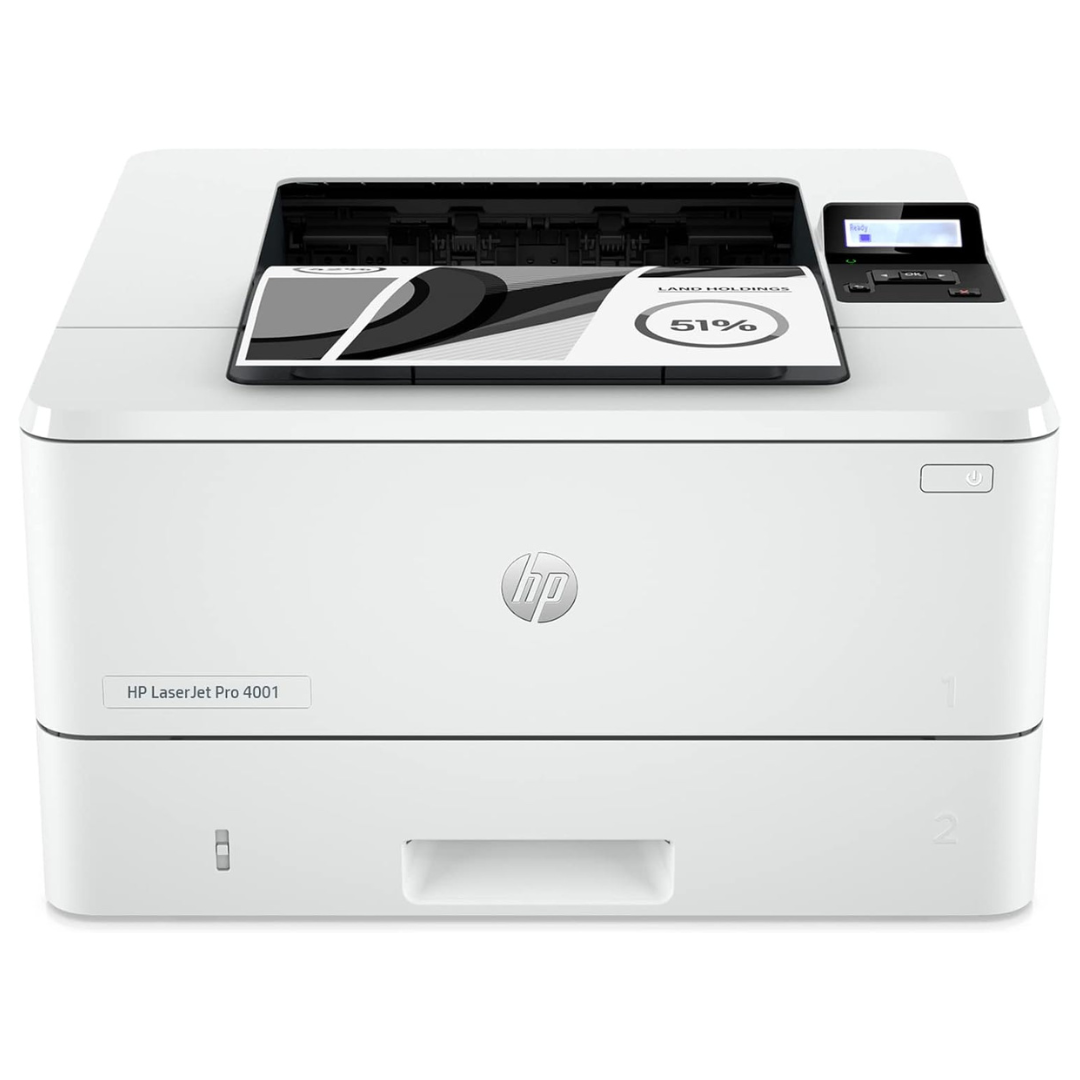 HP LaserJet Pro 4001n Ethernet & USB Connectivity Monochrome Printer