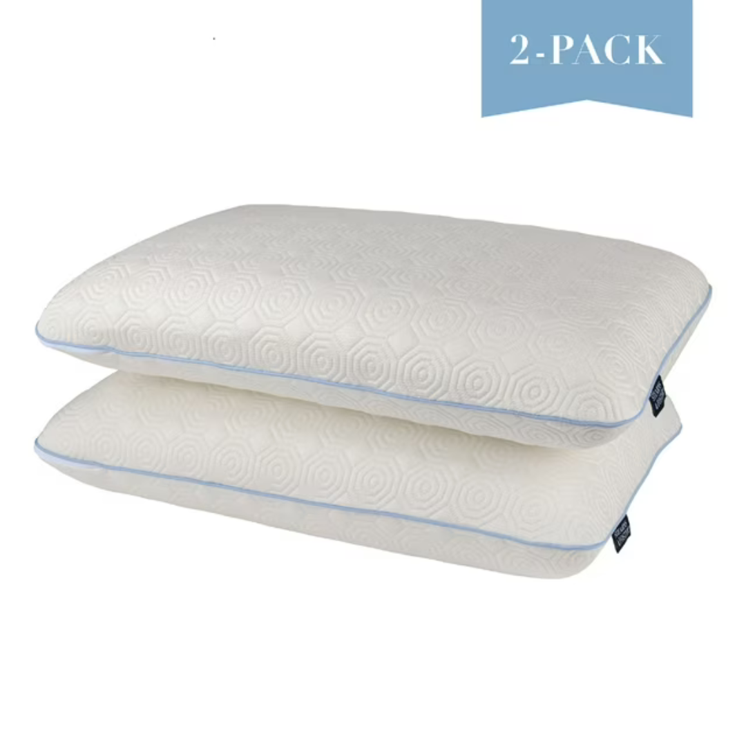 2-Pack Stearns And Foster Cooling Memory Foam Bed Pillows