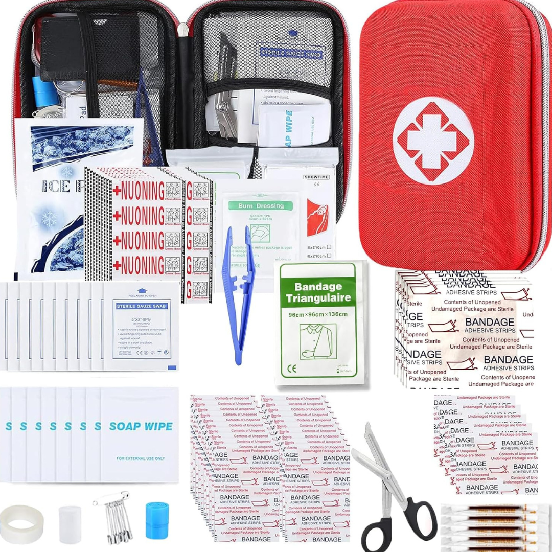 276-Piece Small Travel Emergency Supplies First Aid Kit