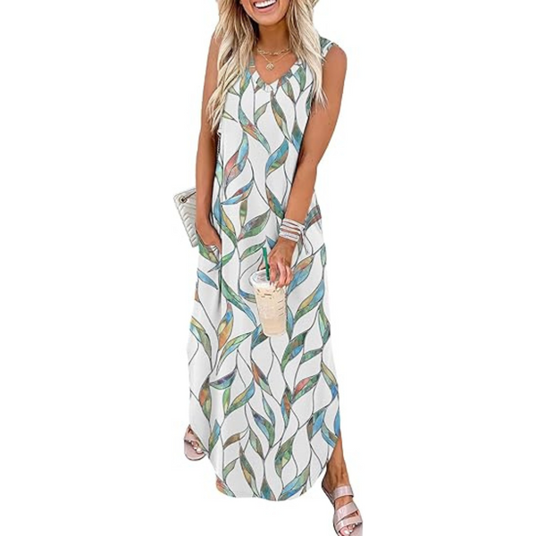 Women's Fashion Cover Up Maxi Casual Dress