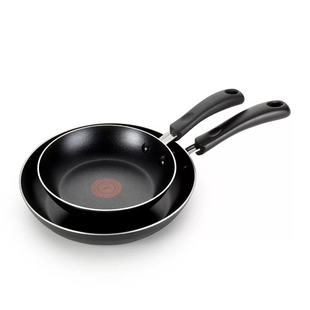 T-Fal Essentials 2-Piece Frypan Set