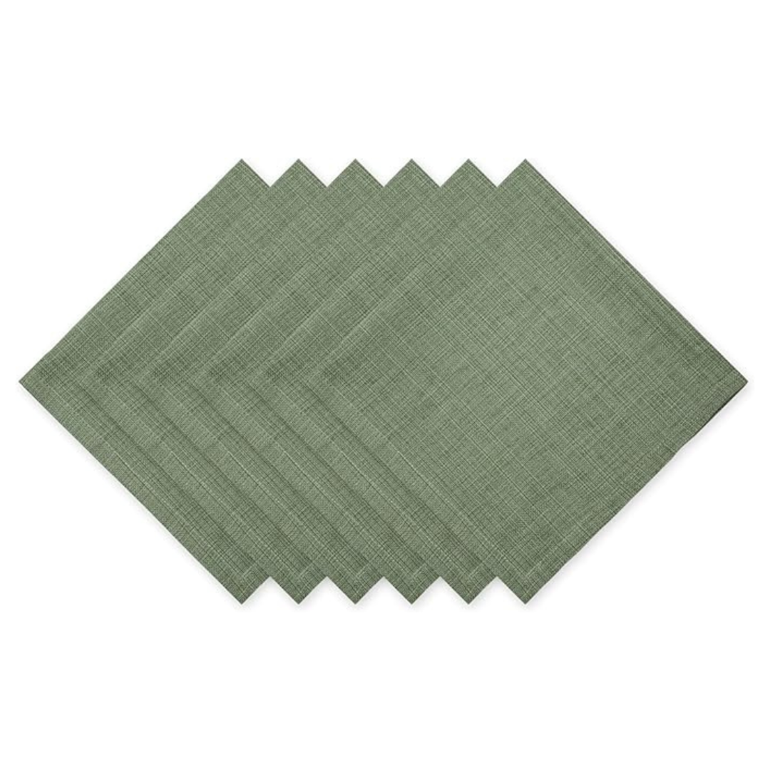 6-Piece DII Variegated Tabletop Collection 20" x 20" Napkin Set