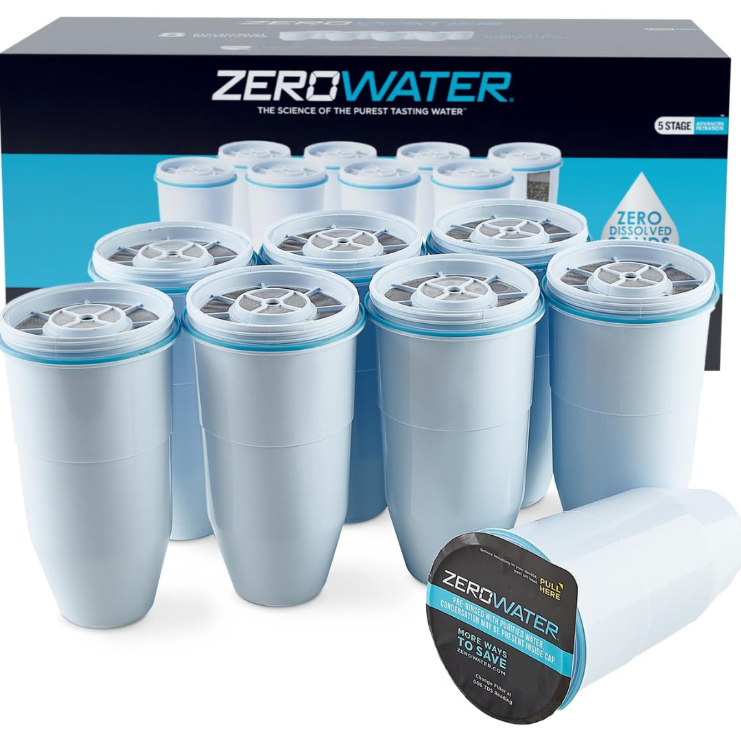 8-Pack ZeroWater Official 5-Stage 0 TDS Replacement Filter