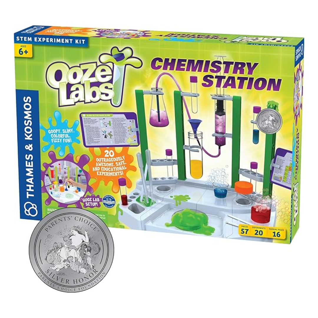 Thames & Kosmos Ooze Labs Chemistry Station Science Experiment Kit