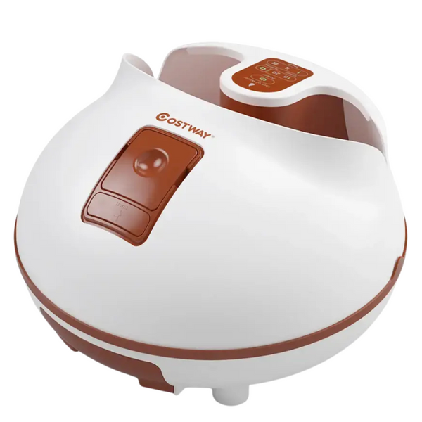 Costway Steam Foot Spa Bath Massager Foot Sauna Care