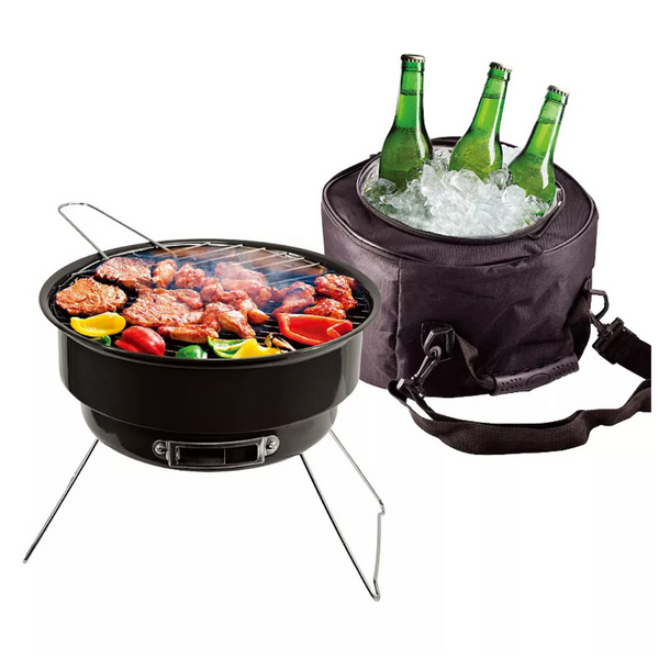 PEAK+PINE Tailgate Grill/Cooler Combo