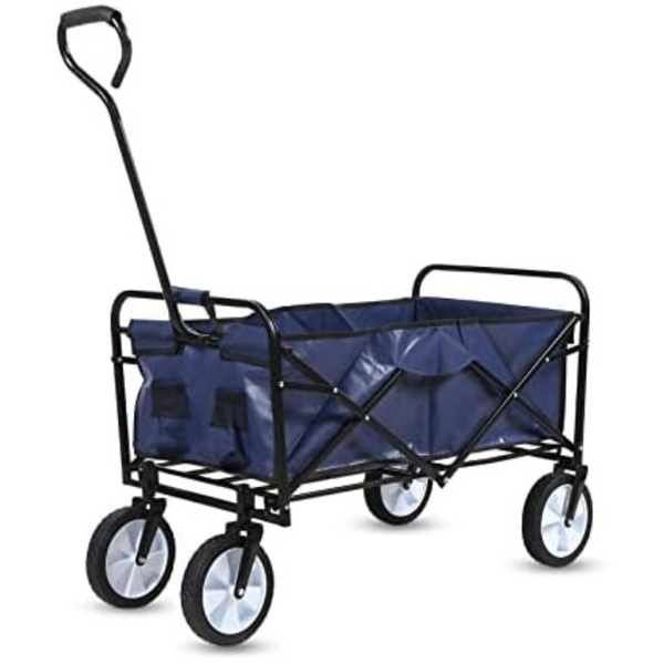 Yssoa Rolling Collapsible Camping Wagon Garden Cart