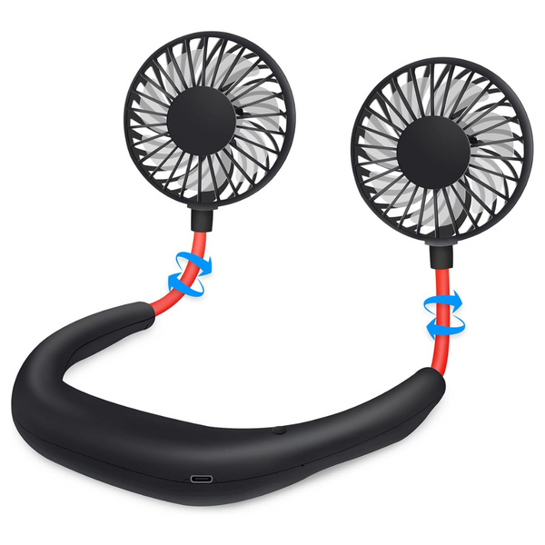 Portable Rechargeable Hands-Free Neck Fan