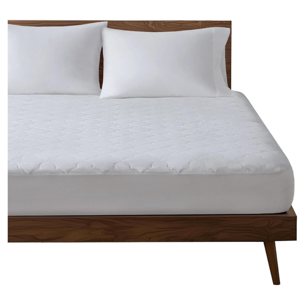 Sleep Philosophy All Natural Cotton Percale Quilted Mattress Pad