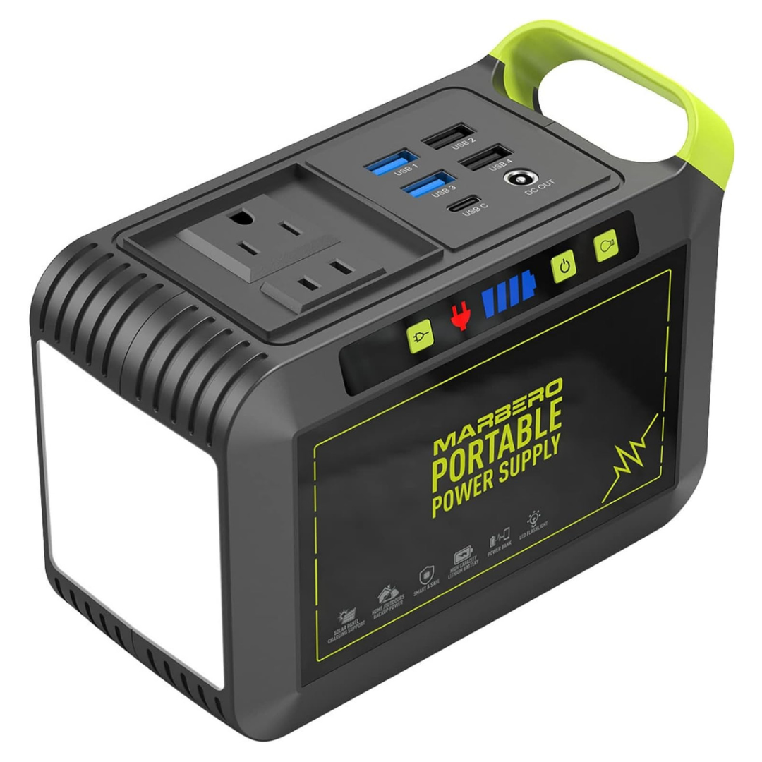 Marbero Portable 88Wh Power Station With 24000mAh Battery