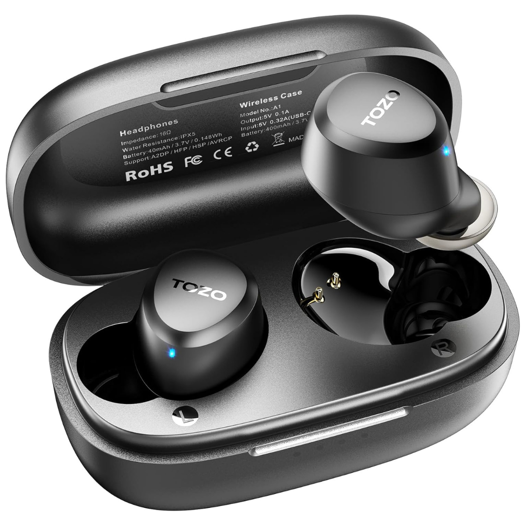 Tozo A1 Mini Wireless Earbuds With Charging Case