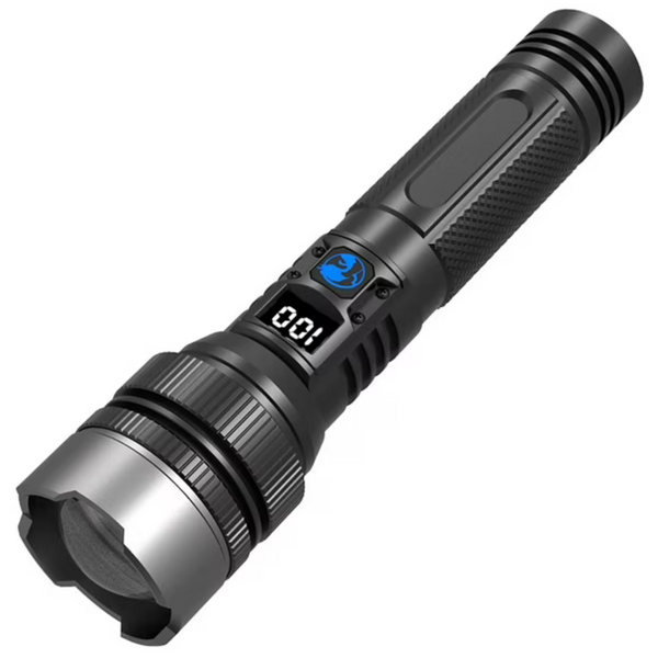 150000 Lumens Super Bright USB Rechargeable Powerful Flashlight