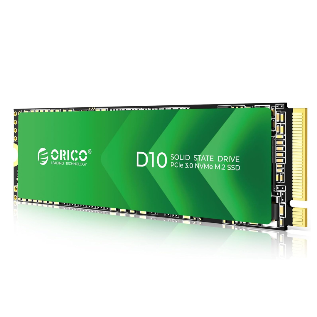 ORICO D10 2TB TLC NAND NVMe M.2 2280 PCIe Gen3x4 Internal SSD