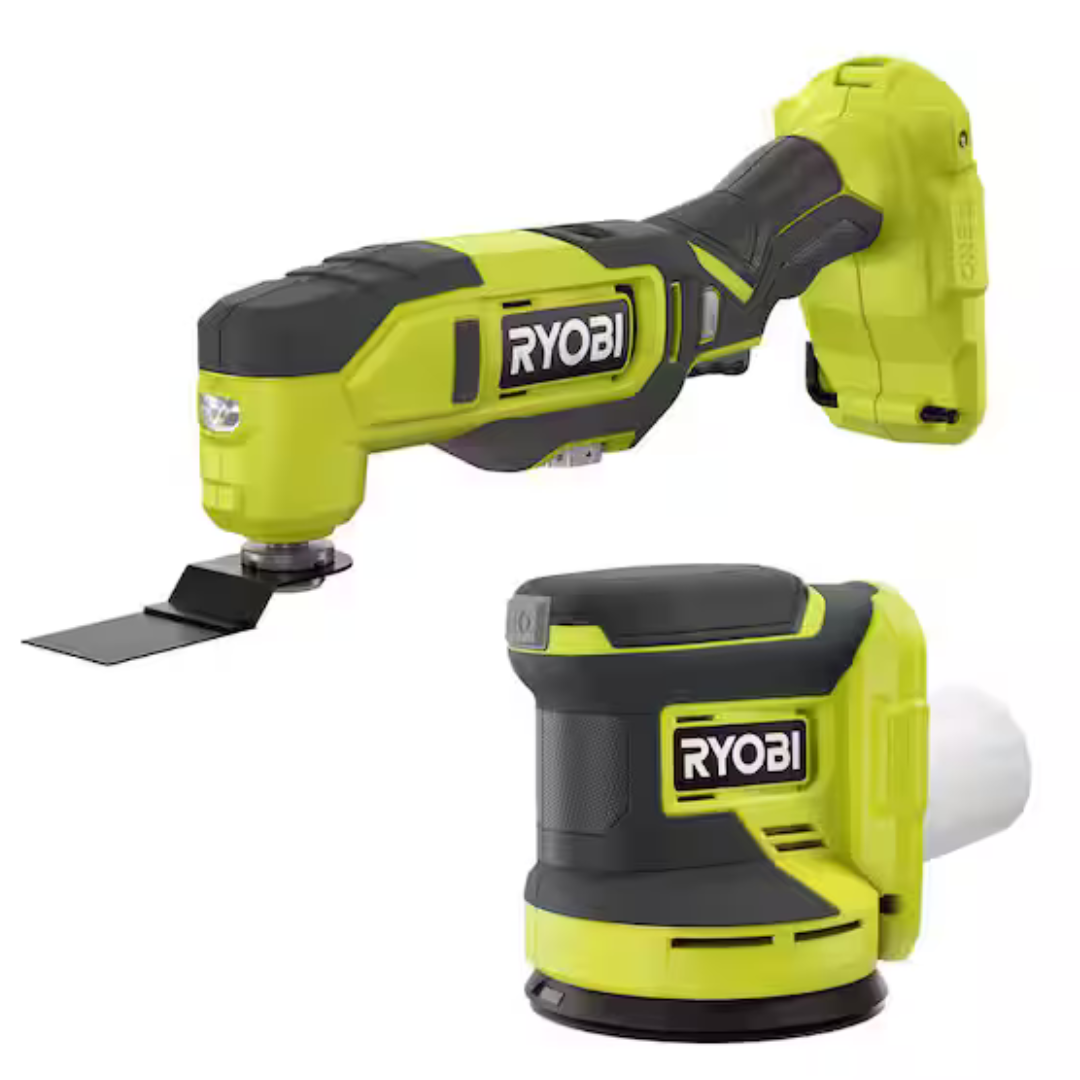 Ryobi ONE+ 18V Cordless 2-Tool Combo Kit With Multi-Tool