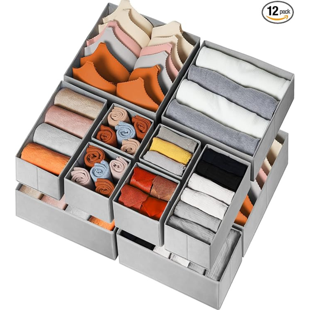 12-Pack Criusia Drawer Organizer