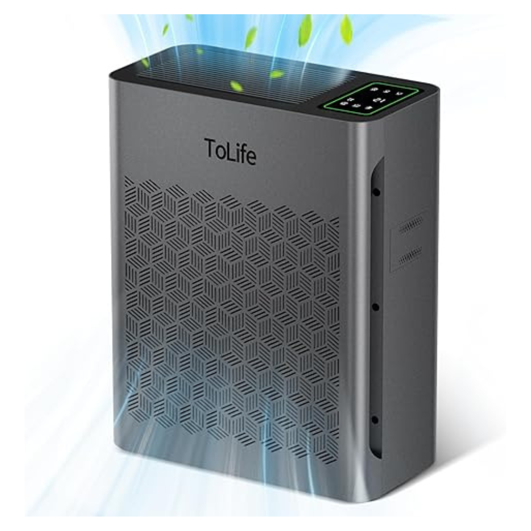 ToLife HEPA Air Purifiers With PM 2.5 Display Air Quality Sensor