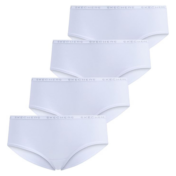 4-Pack Skechers Girls Underwear Cotton Panties