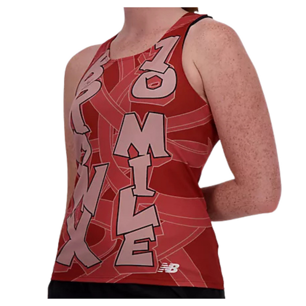 New Balance Bronx 10 Mile Women's Printed Singlet