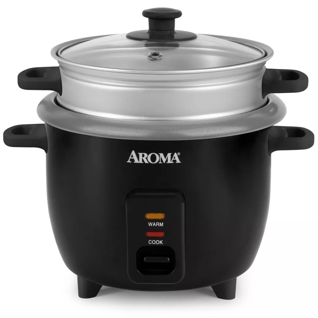 Aroma 6-Cup Rice Cooker