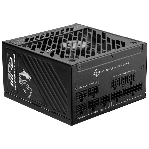 MSI MPG A850GS PCIE5 PCIE5 ATX 3.1 Gaming Power Supply