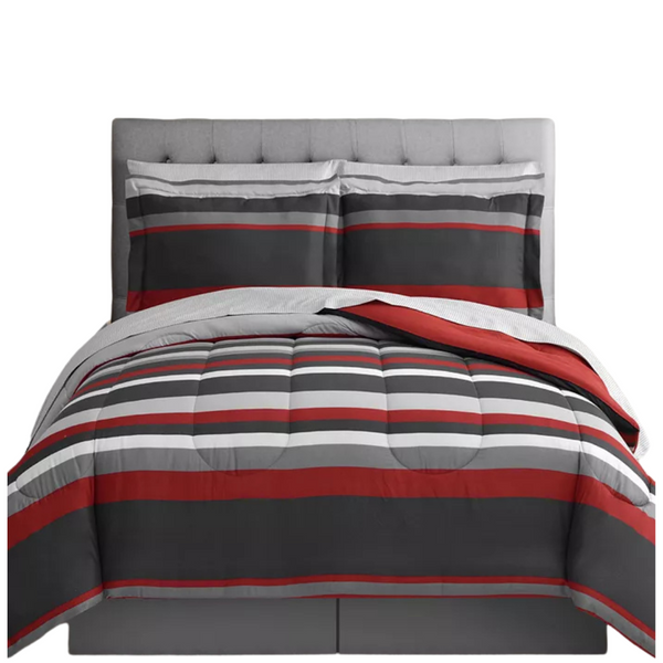 8-Piece Fairfield Square Collection Austin Reversible Bedding Sets