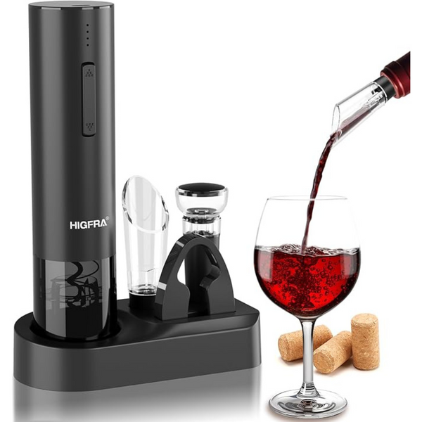 Electric Wine Opener Gift Set