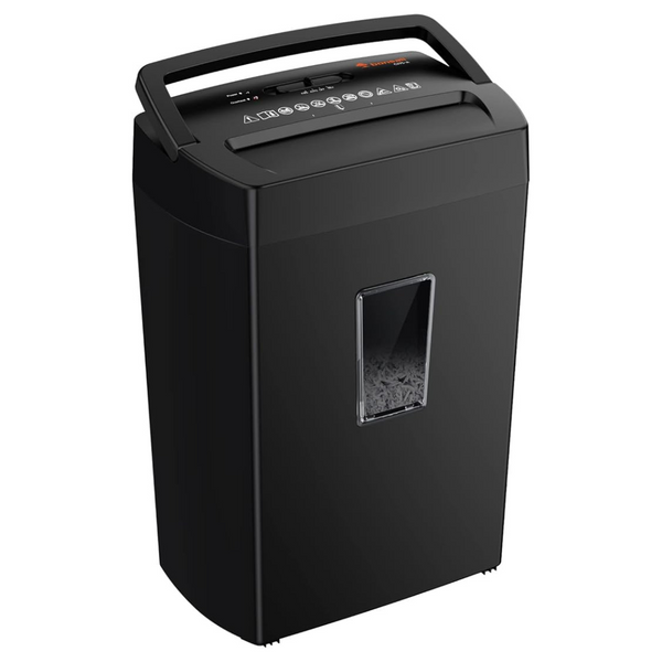 Bonsaii 12-Sheet 5.5 Gal Heavy Duty Cross Cut Paper Shredder