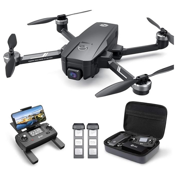 Holy Stone HS720E GPS Drone w/ 4K EIS UHD 130 FOV Camera & 2 Batteries