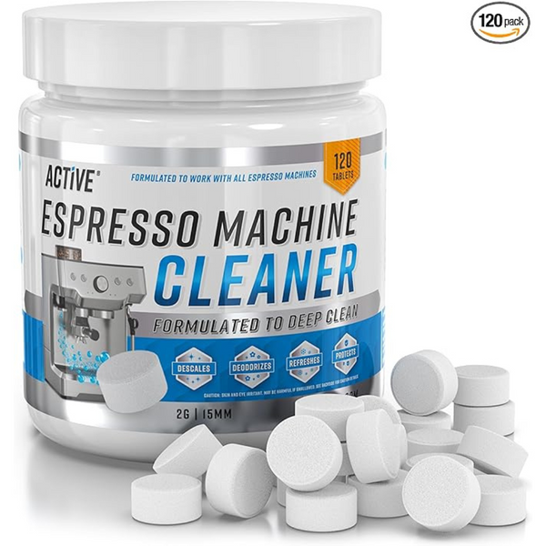 120-Count Espresso Machine Cleaning Tablets Descaling