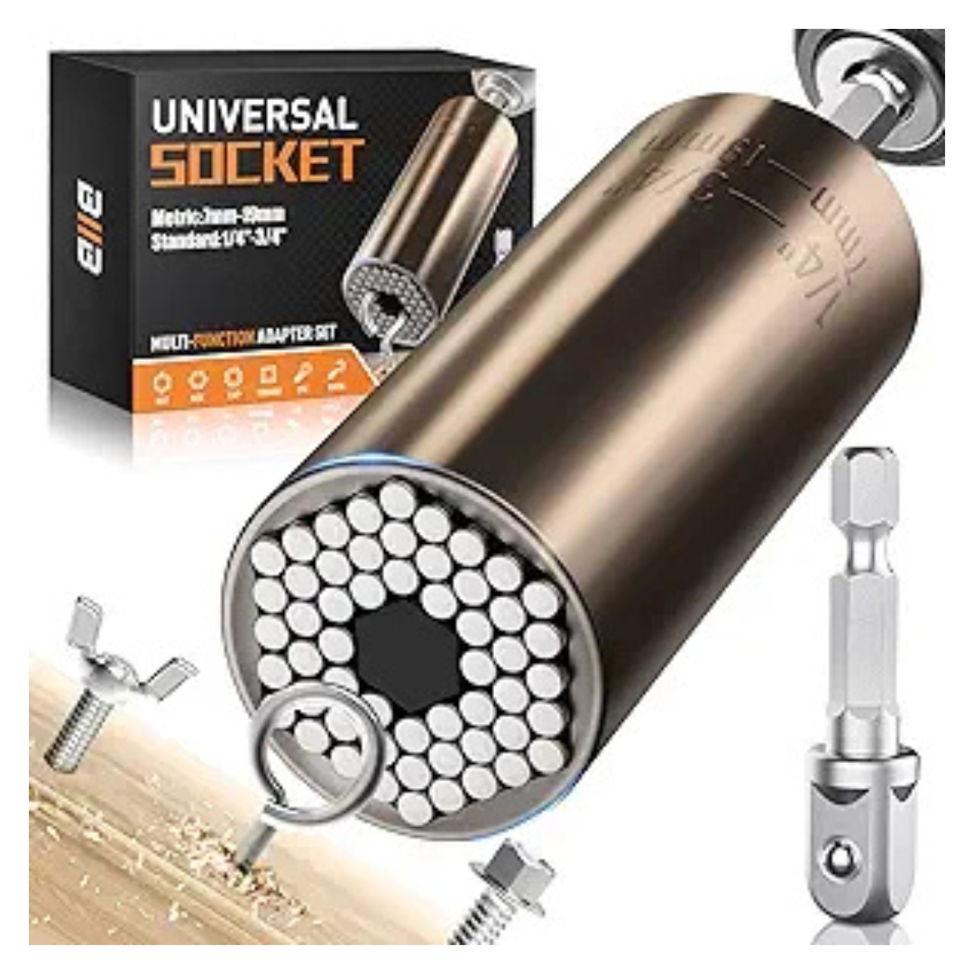 BIIB Stocking Stuffers Universal Super Socket Set