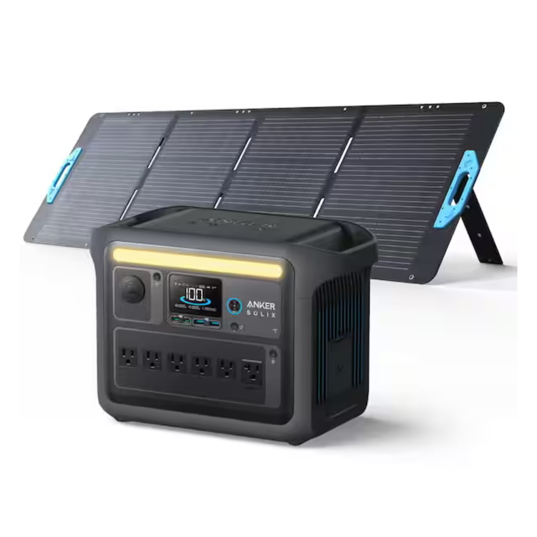 Anker 1800W Output/2400W Peak SOLIX C1000X Solar Generator