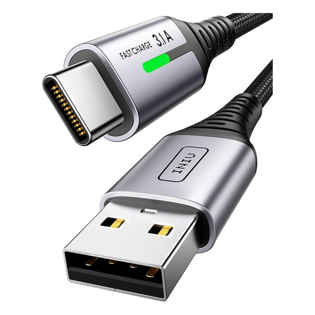 INIU USB C 6.6Ft, 3.1A USB A To Type C Fast Charging Cable