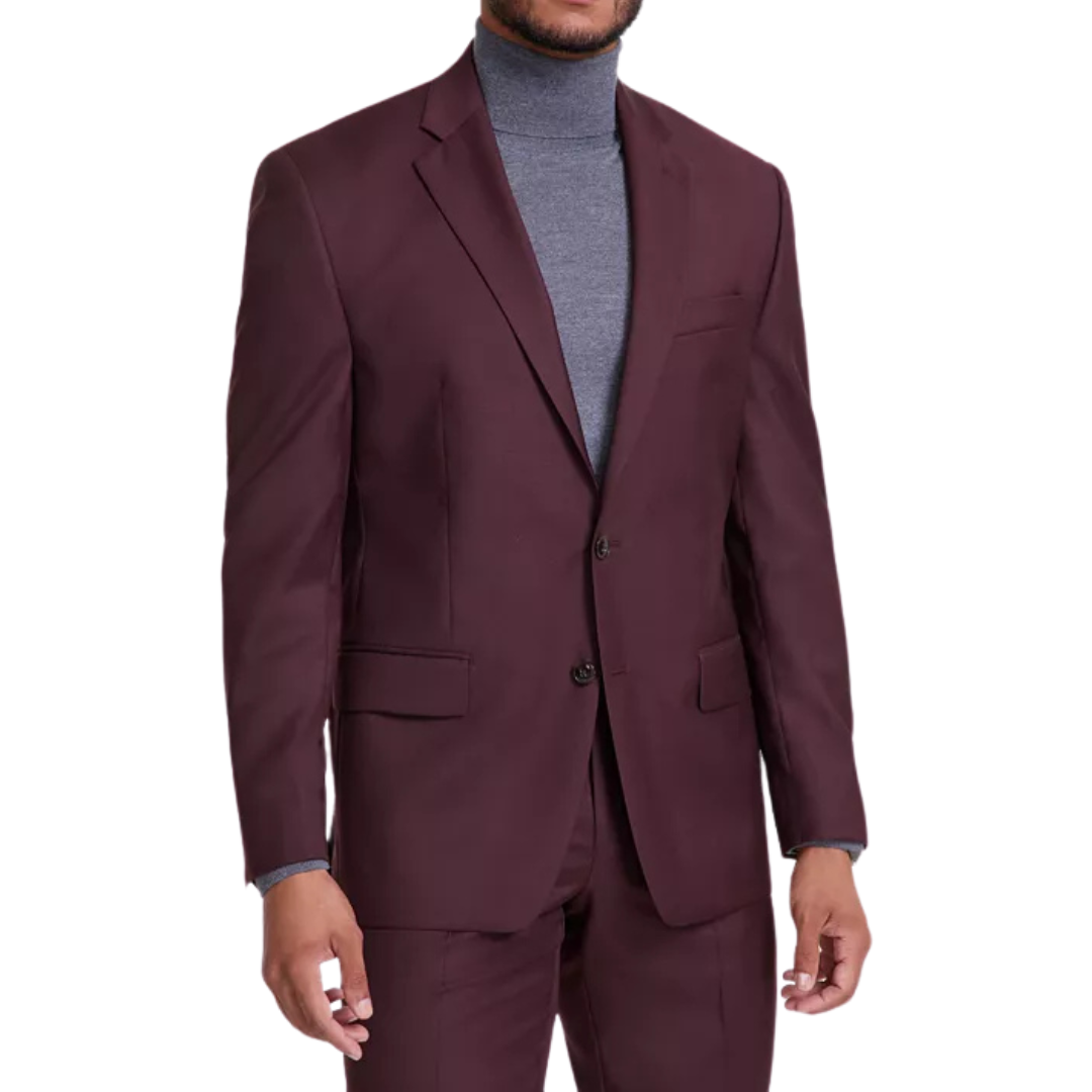 Michael Kors Men Classic-Fit Wool-Blend Suit Separate Jacket