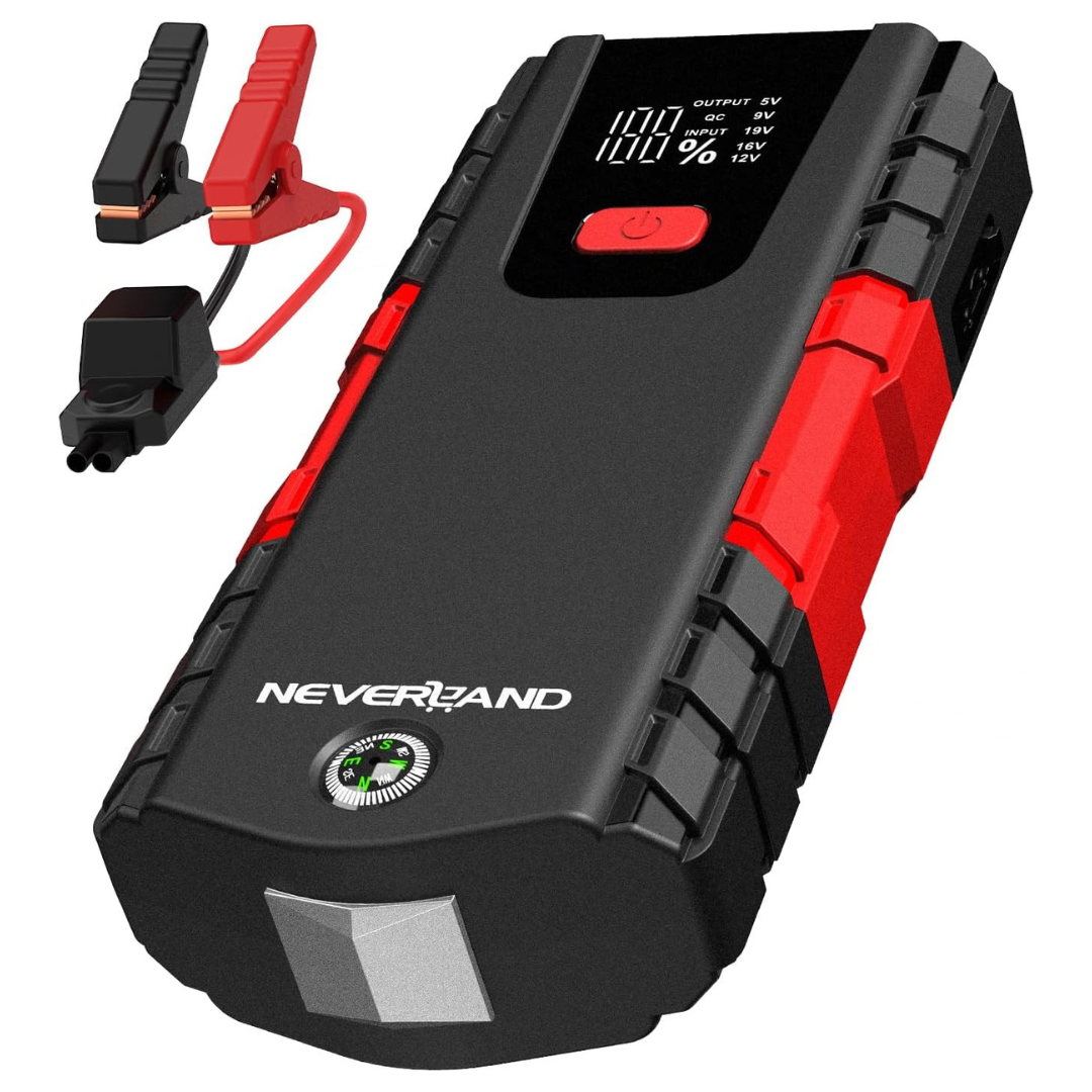 Neverland 6000A Portable Power Pack Car Battery Jump Starter