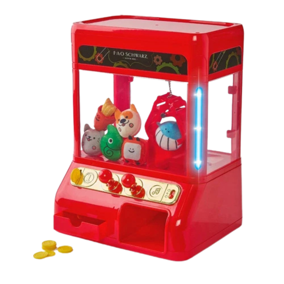 FAO Schwarz Arcade Claw Game With Plush Prizes