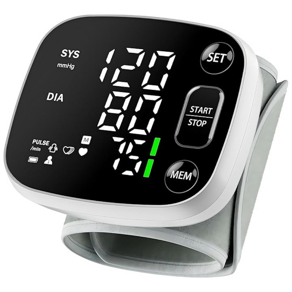 Oklar Rechargeable Digital Blood Pressure Monitors W/ LED Backlit Display