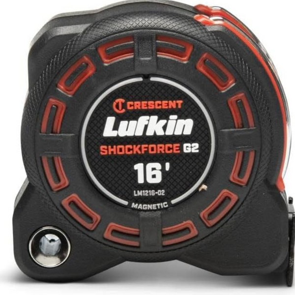 Lufkin Shockforce G2 16 Ft Magnetic Tape Measure