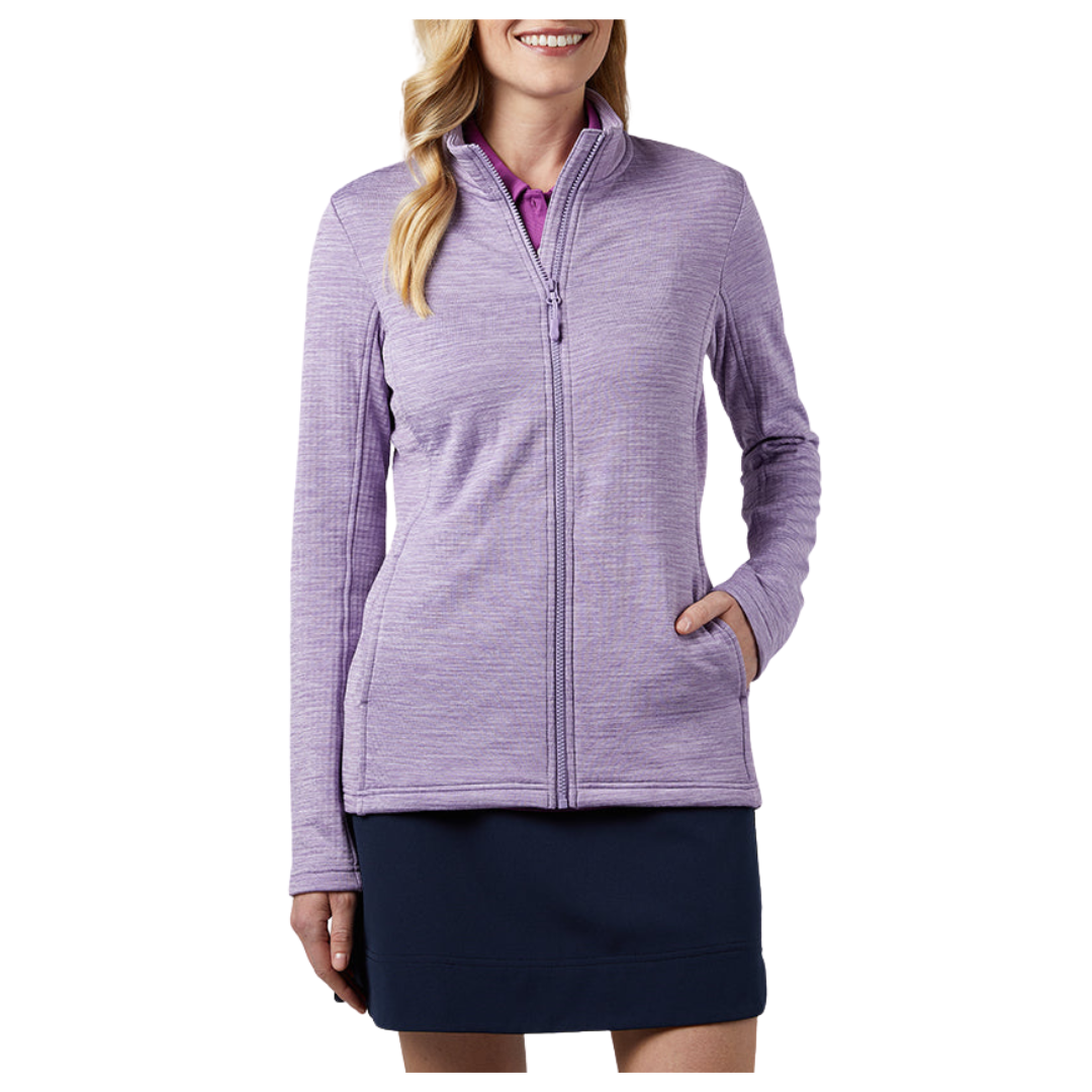 32 Degrees Women's Grid Tech Full-Zip Tops (3 Colors)