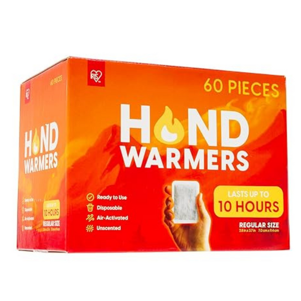 60-Pack IRIS USA Hand Warmers