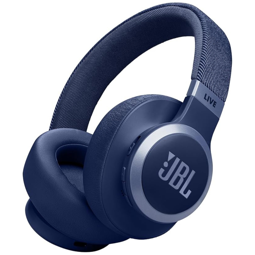 JBL Live 770NC Wireless True Adaptive Noise Cancelling Over-Ear Headphones