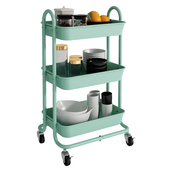 3-Tier Elitehouse Utility Rolling Kitchen Storage Carts With Wheels