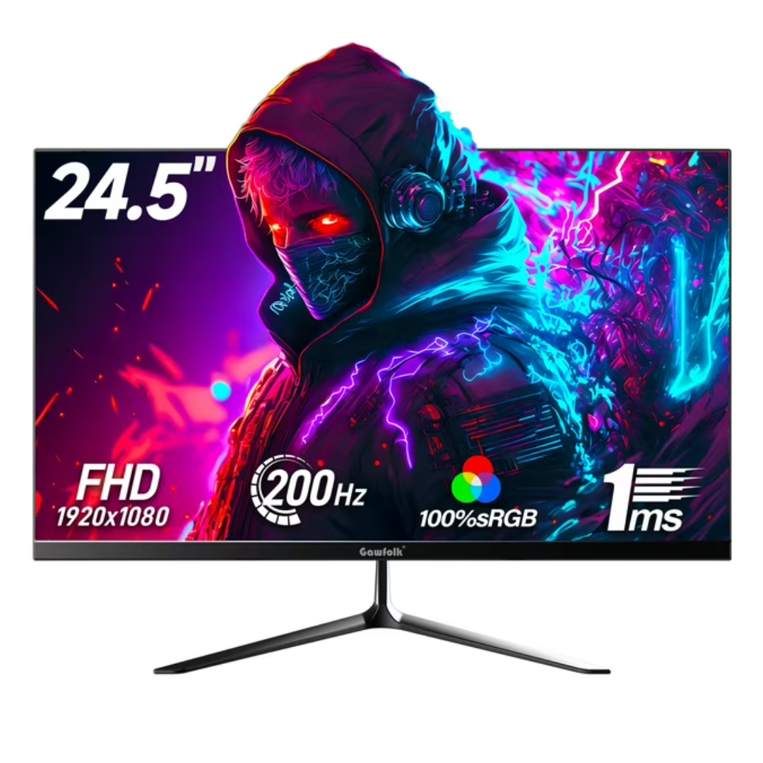 Gawfolk GF240A 24.5" Curved FHD VA Gaming Monitor