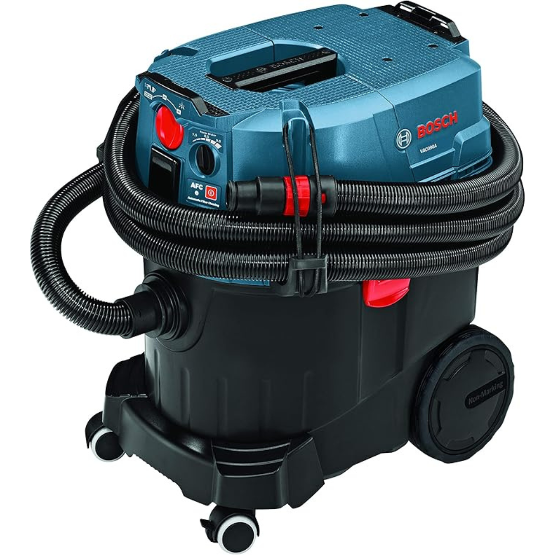 9-Gallon Bosch Dust Extractor with Auto Filter Clean and HEPA Filter