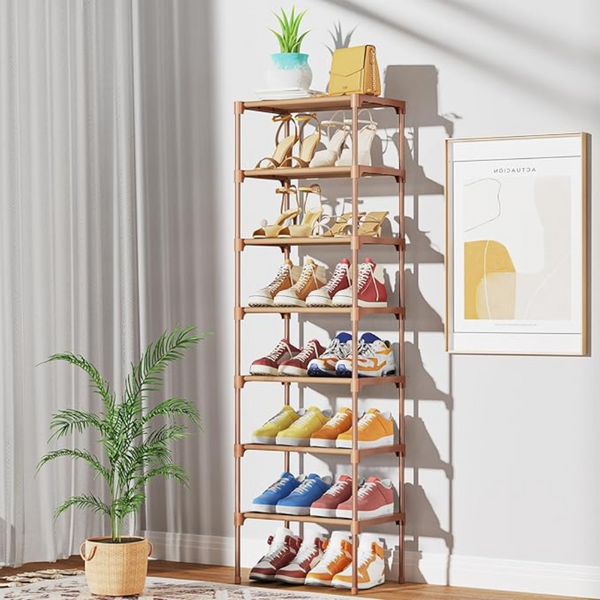 Waterproof Non-Woven Fabrics Space-Saving Shoe Rack