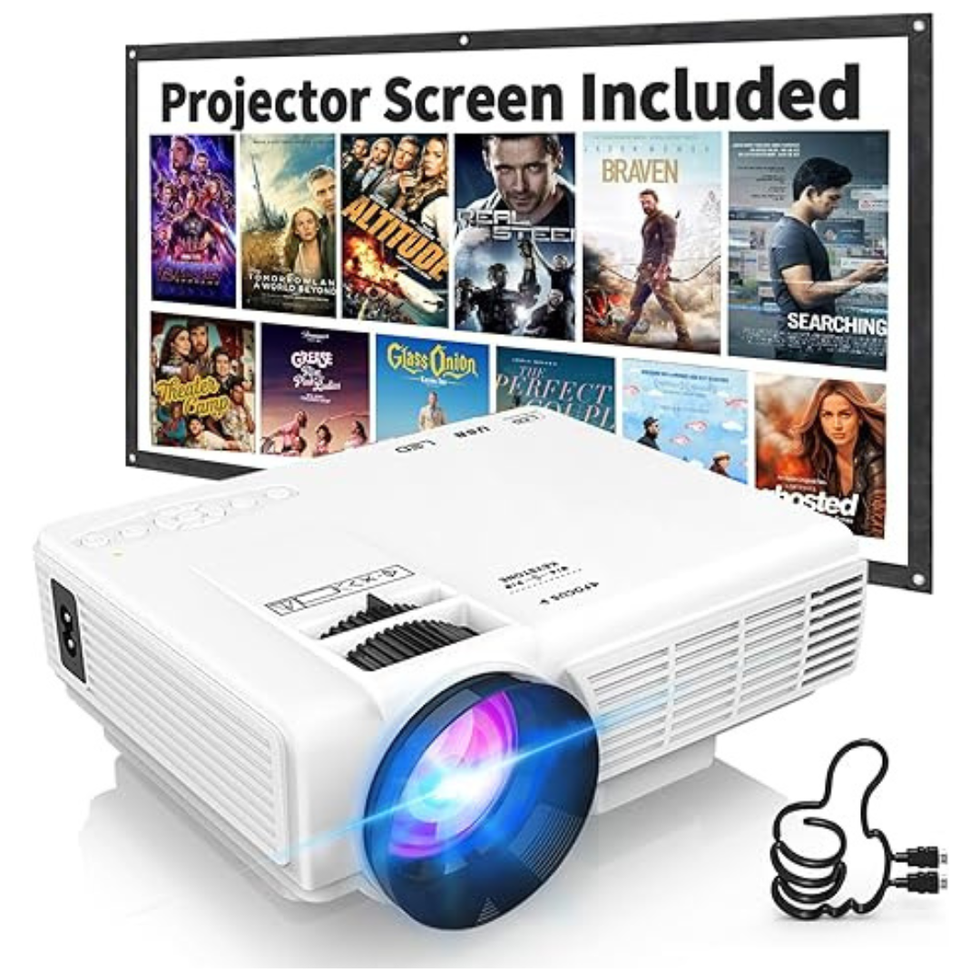 9500-Lumens LCD Portable Projector