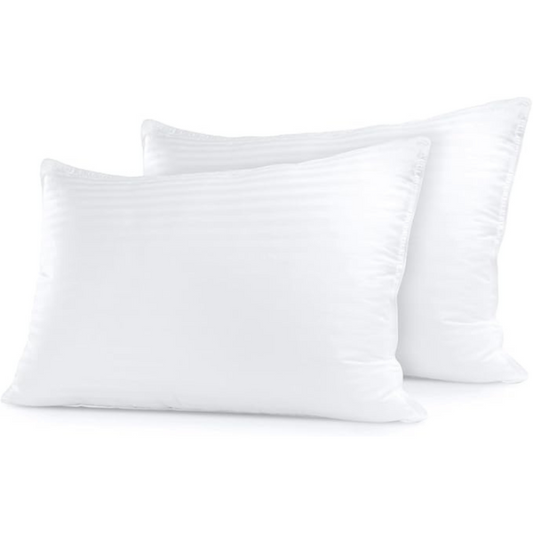 2-Piece Queen Size Comfortable Luxury Sleep Restoration Bed Pillows