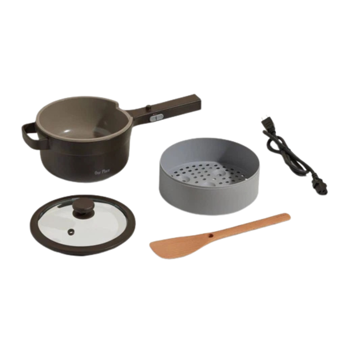 Our Place 8.5" Ceramic Nonstick Perfect Power Pot (Charcoal)