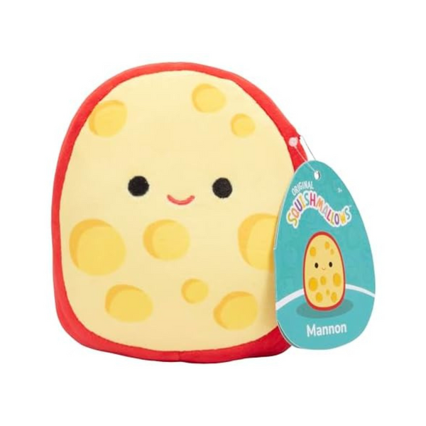 Squishmallows 5" Mannon The Gouda Cheese Mini Plush