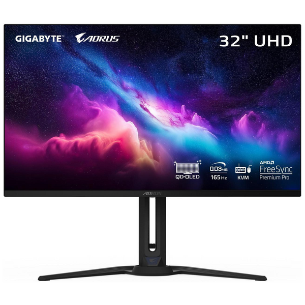 Gigabyte AORUS FO32U 31.5" 4K UHD 165Hz 0.03ms OLED Freesync Gaming Monitor