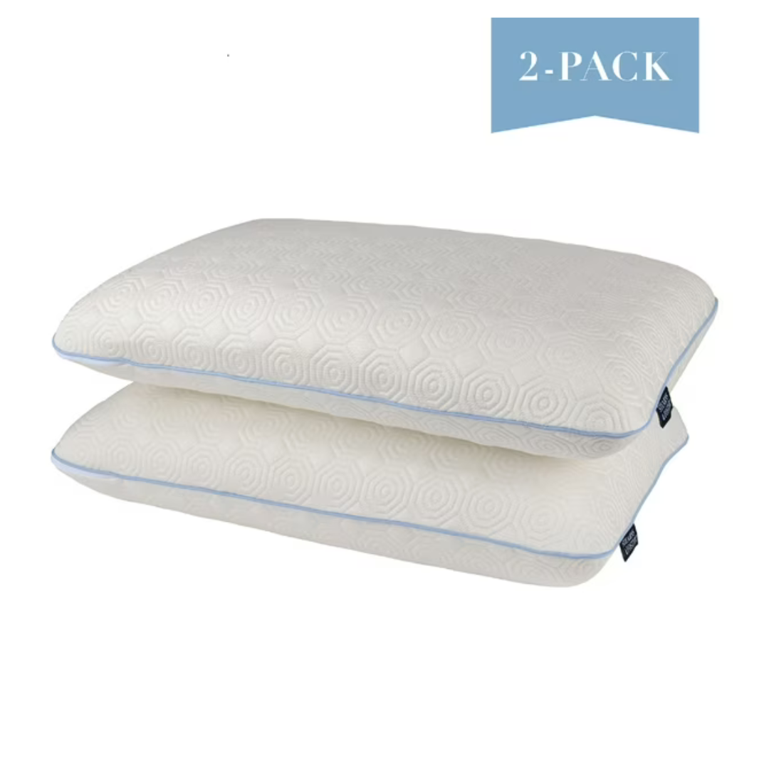 2-Pack Stearns And Foster Cooling Memory Foam Bed Pillows